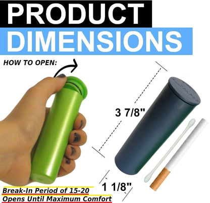 Alltrapod - Large Capacity, Fully Smell Proof, Water Proof Containers - Bundle of 6 (Red, Blue, Green, Pink, Purple, Orange)