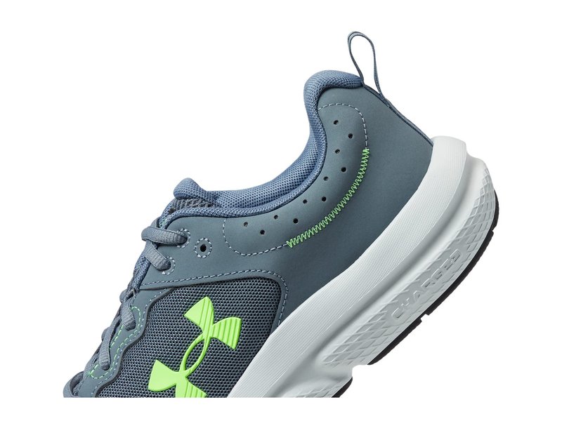 Under Armour Men's Charged Assert 10, (101) Gravel/Gravel/Lime Surge, 7.5, US