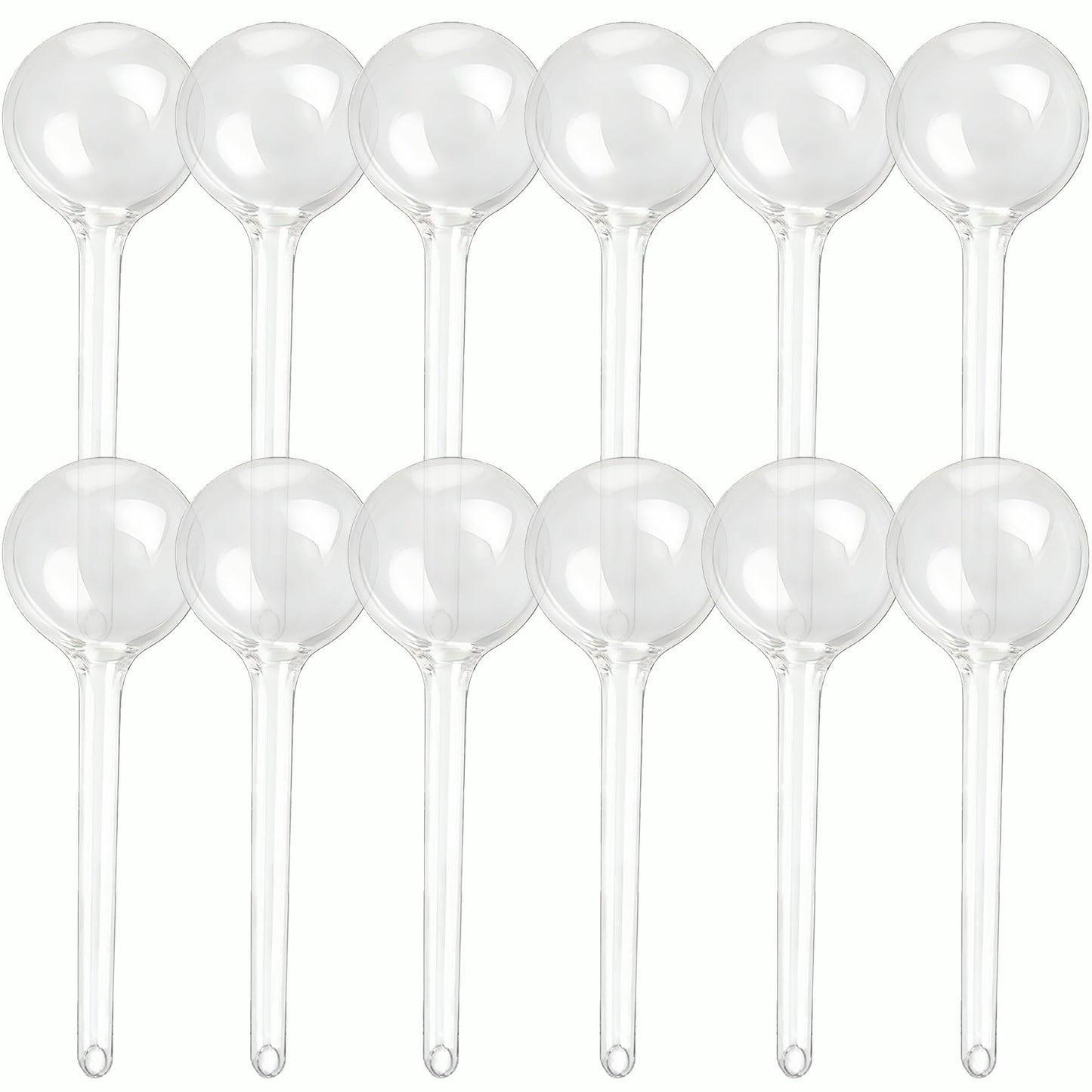 Wellinc Self Watering Globes for Plants – 12 Pack Large Automatic Watering Bulbs, Vacation Plant Watering Device for Indoor & Outdoor Potted Plants, Slow Release Plant Waterer for Water Conservation