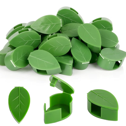 Plant Wall Clips - 30 Pcs Climbing Plant Fixture Clips for Vines & Leaf Accessories - Self-Adhesive Hanging Hooks for Indoor/Outdoor Garden