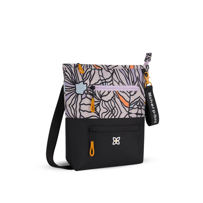 Sherpani Sadie, Nylon Crossbody Bag, Lightweight Shoulder Bag, Travel Cross Body, Crossbody Purse for Women, RFID Protection, Removable Coin Purse, Travel Gift (Chromatic Classic)