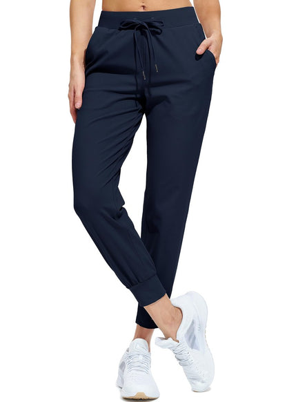 Libin Joggers for Women Petite/Regular/Tall Dance Sweatpants Athletic Workout Tapered Lounge Casual Teacher Pants for Running Yoga Cloths, Navy 3XL