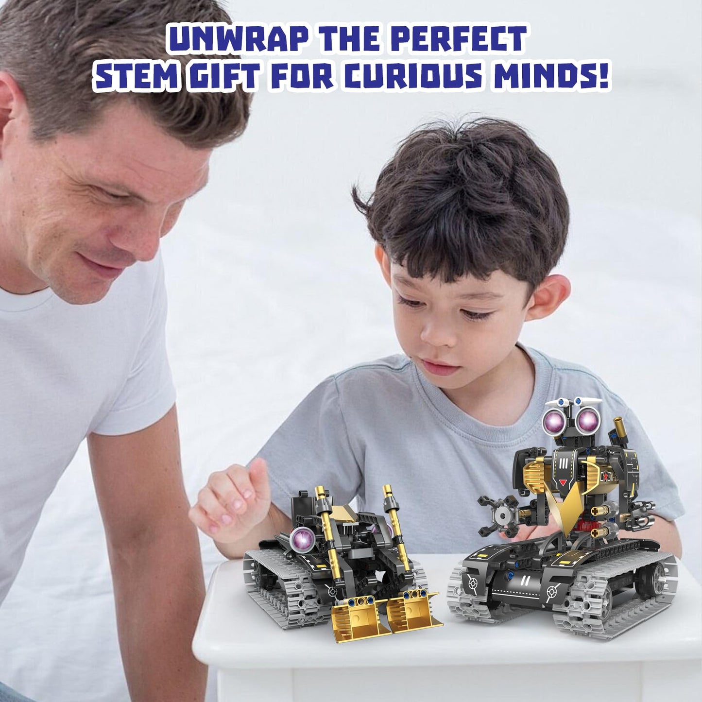 Ansnibe Robot Building Kit with APP/Remote Control STEM Gifts for Boys Age 6-16,Technic Coding Robotic Toys for Kids Birthday, Buildable 5in1 Models with 323+ Pieces