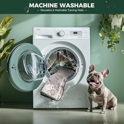 FXW Washable Pee Pads for Dogs, Puppy Pads with Super Absorbent, Specifically Designed for 42inch Cages, 27" x 41", 2 Packs