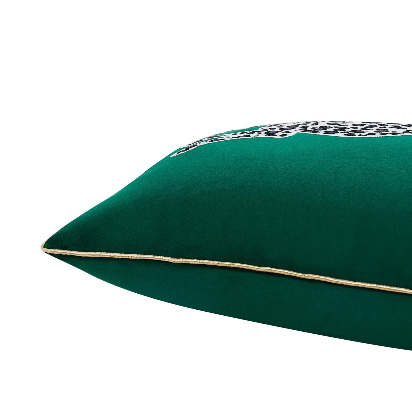 Juicy Couture – Decorative Accent Pillow Velvet Safari Leopard Premium Reversible Throw Pillow Living Room and Bedroom Décor Measures 14" x 24" Cheetah on White