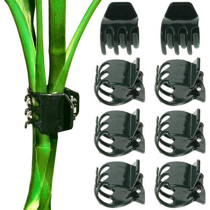 BEADNOVA Plant Clips 50Pcs Large Orchid Clips for Orchid Support Plant Support Flower Vine (2cm, 50PCS)