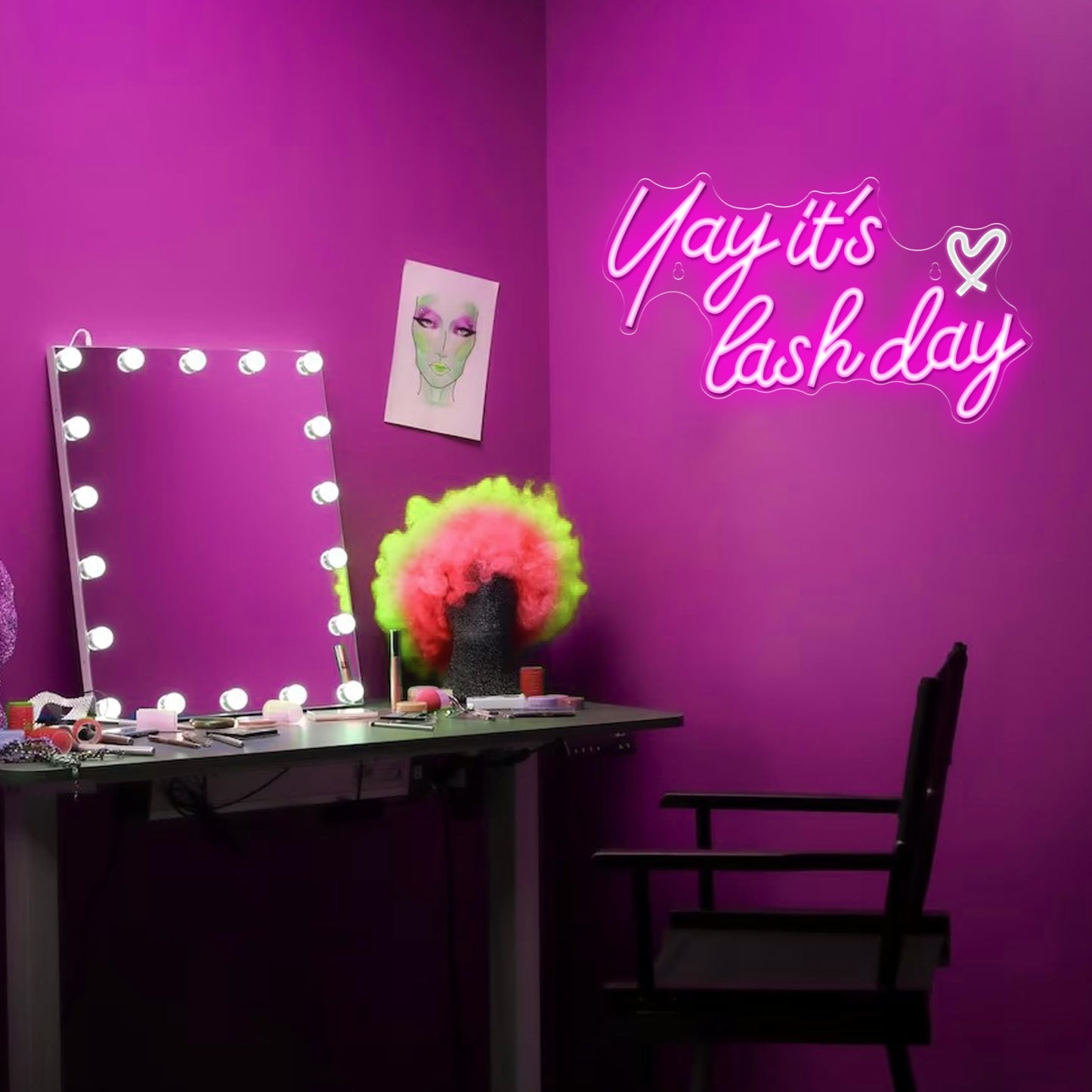 You're Like Really Pretty Neon Sign, Pink Neon Sign for Wall Decor | You're Like Really Pretty Sign for Girls Bedroom, Party, Salon - Best Gifts for Birthday, Christmas