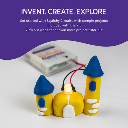 Squishy Circuits Group Kit - Explore Electrical Circuits with Play Dough - STEM Science Kits for Kids Age 8-12 - Fun and Educational for Classrooms, Camps, Libraries, Museums and More!