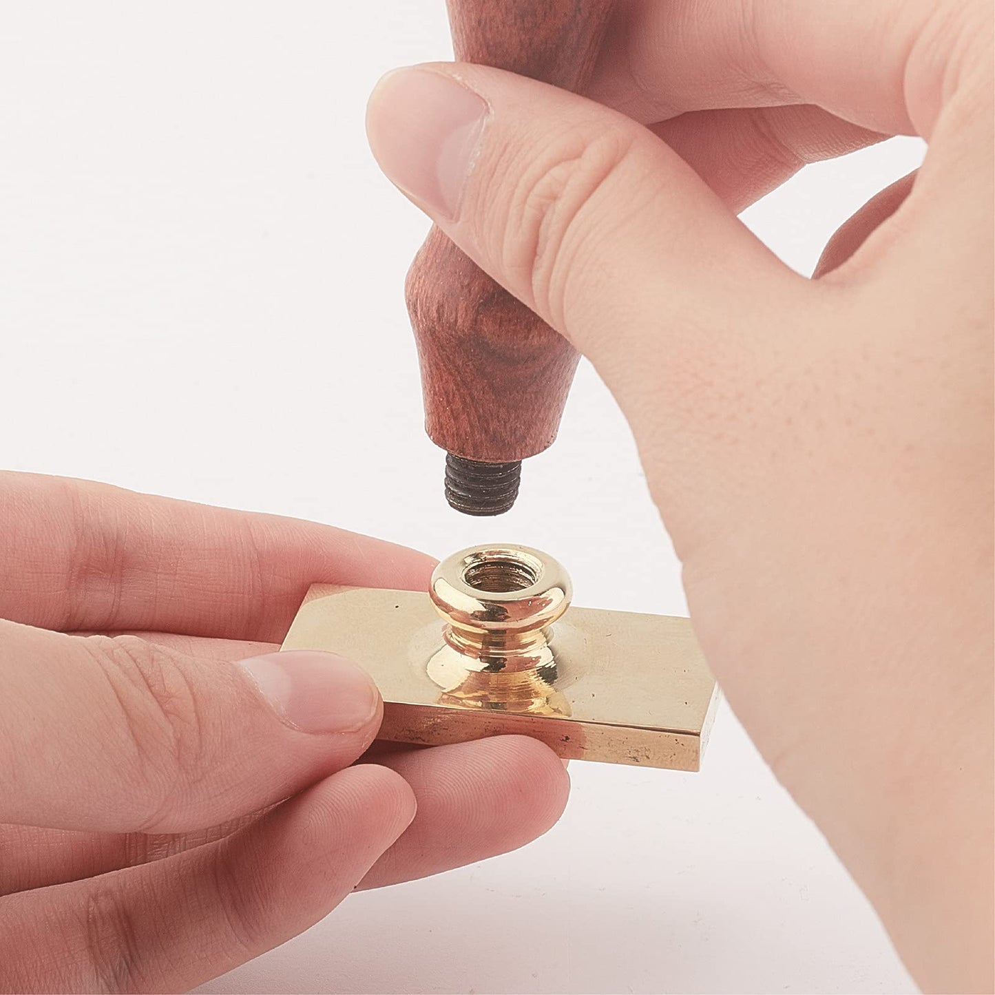 CRASPIRE Flower and Sword Wax Seal Stamp Head Replacement Vintage Sealing Wax Stamp Square Heads Only No Handle for Letter Envelopes Cards Invitations Wedding Halloween Xmas Christmas Easter Day