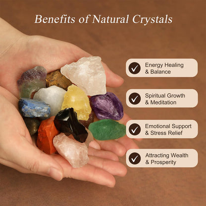 MAGIC AND MIRACLES Fluorite Crystal Tree Healing Gem for Office Decor Home Decor Meditation Money Tree Desk Chakra Energy Bonsai Gift for Women