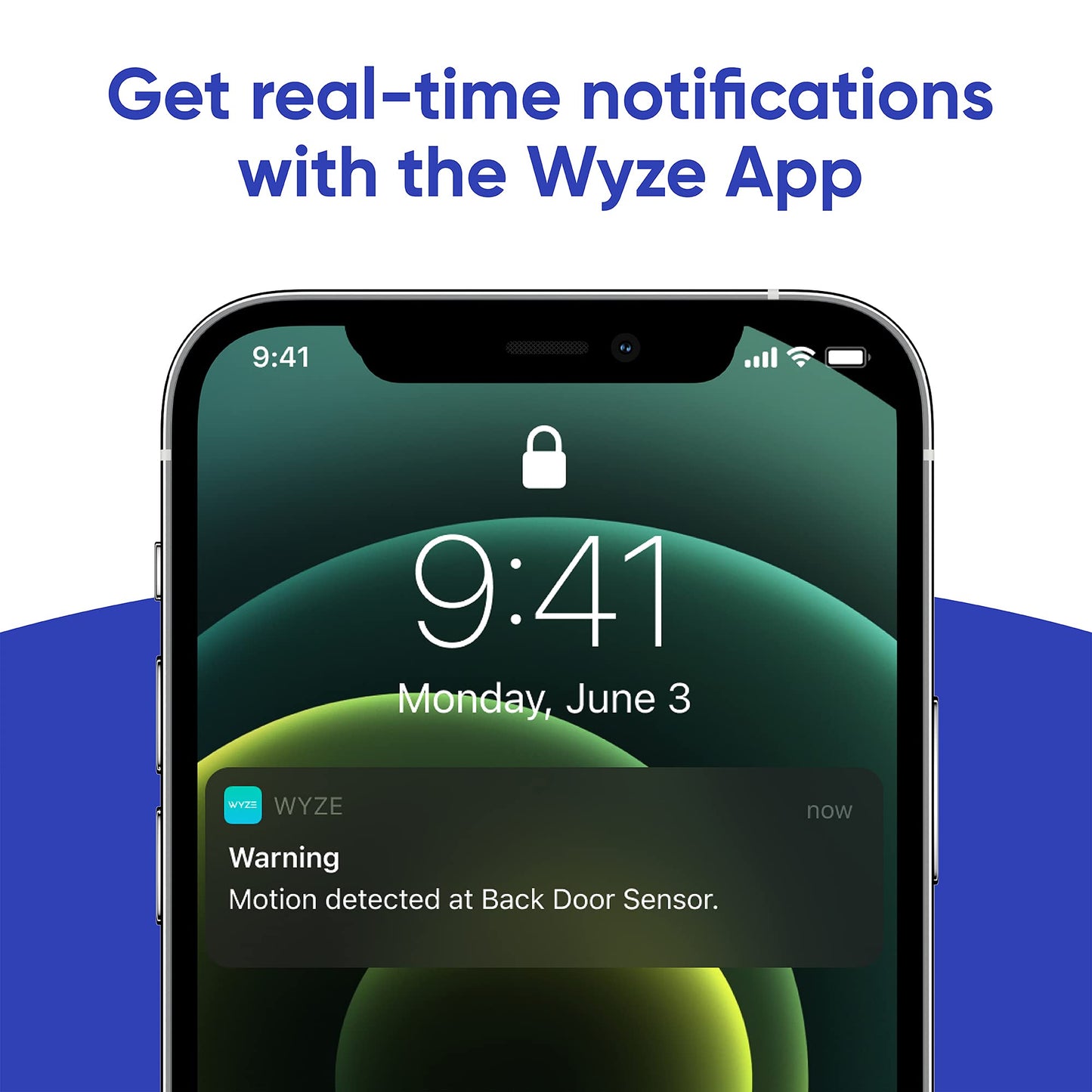 Wyze Home Security Core Kit: Hub, Keypad, Motion Sensor, Entry Sensors (x2); Compatible w/ Wyze Cam, Leak & Climate Sensors; 3 Mo. of 24/7 Professional Monitoring Service Incl., Subscription Required