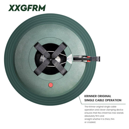 XXGFRM Christmas Tree Stand with Water Reservoir, Fast Clamp, Foot Pedal, Water Level Indicator, Fits up to 9FT