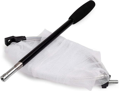 RESTCLOUD Insect and Butterfly Net with 12" Ring, 24" Net Depth, Handle Extends to 59 Inches