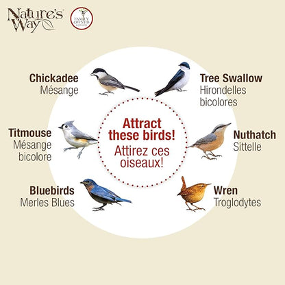 Nature's Way Bird Products CWH4 Cedar Bluebird Viewing House