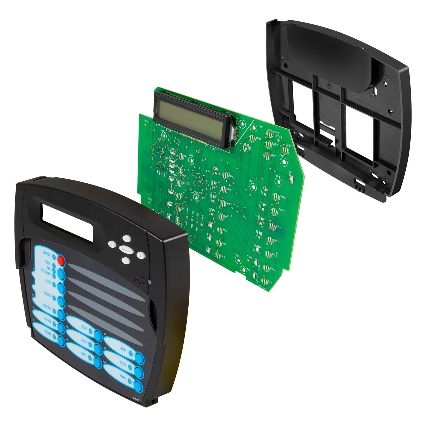 Yoursme GLX-Local-PS-8 Local Display Replacement for Hayward Goldline Aqua Logic & ProLogic Automation and Chlorination Systems - Fits Models AQL-PS-8-V, AQL-PS-8, PS-8 Pool Automation Display
