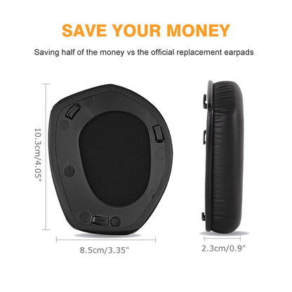 RS 175/HDR 175/TR 175 Replacement Ear Pads Upgrade Headphones Parts, Comfortable RS175 Earpads Cushions Compatible with Sennheiser RS175/RS185/RS195/RS165, HDR175/HDR185/HDR195/HDR165/TR175 Headphones