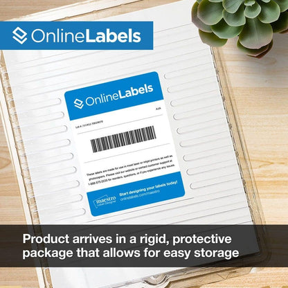2 x 1 Rectangle Barcode Labels - Pack of 10,000 Labels, 250 Sheets - Inkjet/Laser Printer - Online Labels