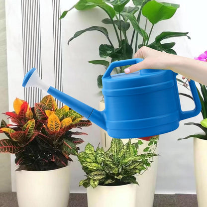 1 Gallon Watering Can Indoor Plants with Removable Sprinkler Head and Handle, Plastic Long Spout Watering Cans for Flower Garden Plants Indoor House Bonsai