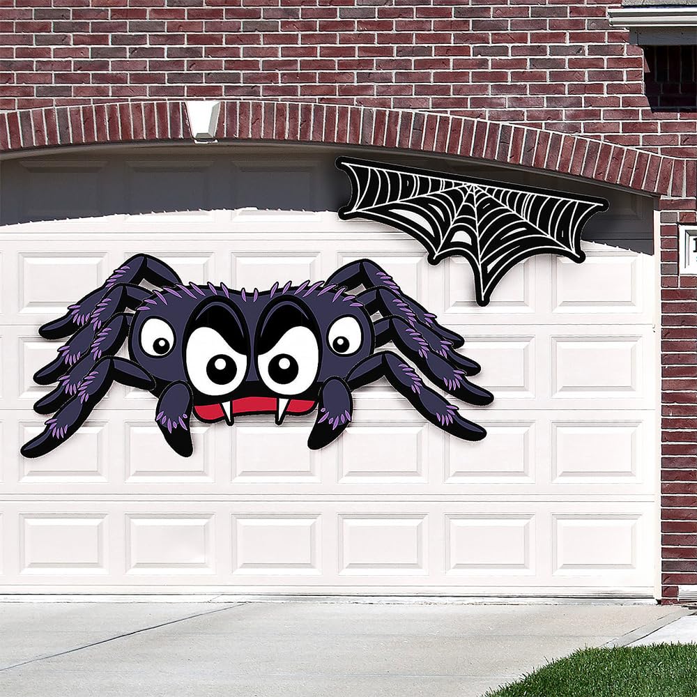 Value Spider Trunk-or-Treat Decorating Kit - 12 Pc