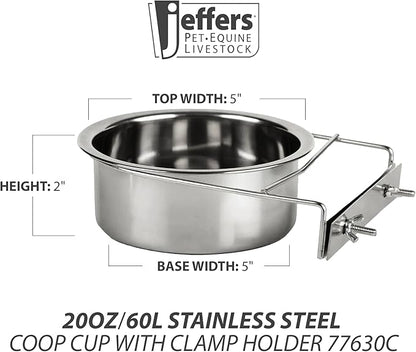 QT Dog - Coop Cup w/Clamp - 20 oz