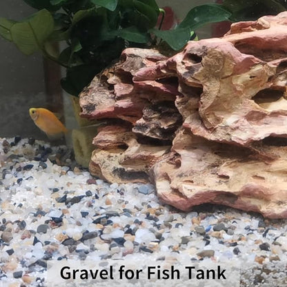 FANTIAN 10 lbs Colorful Pebbles Pea Gravel for Landscaping, 3/8 Inch Decorative River Rocks for Plant Indoor Succulent Cactus Vase Garden and Plant Pots