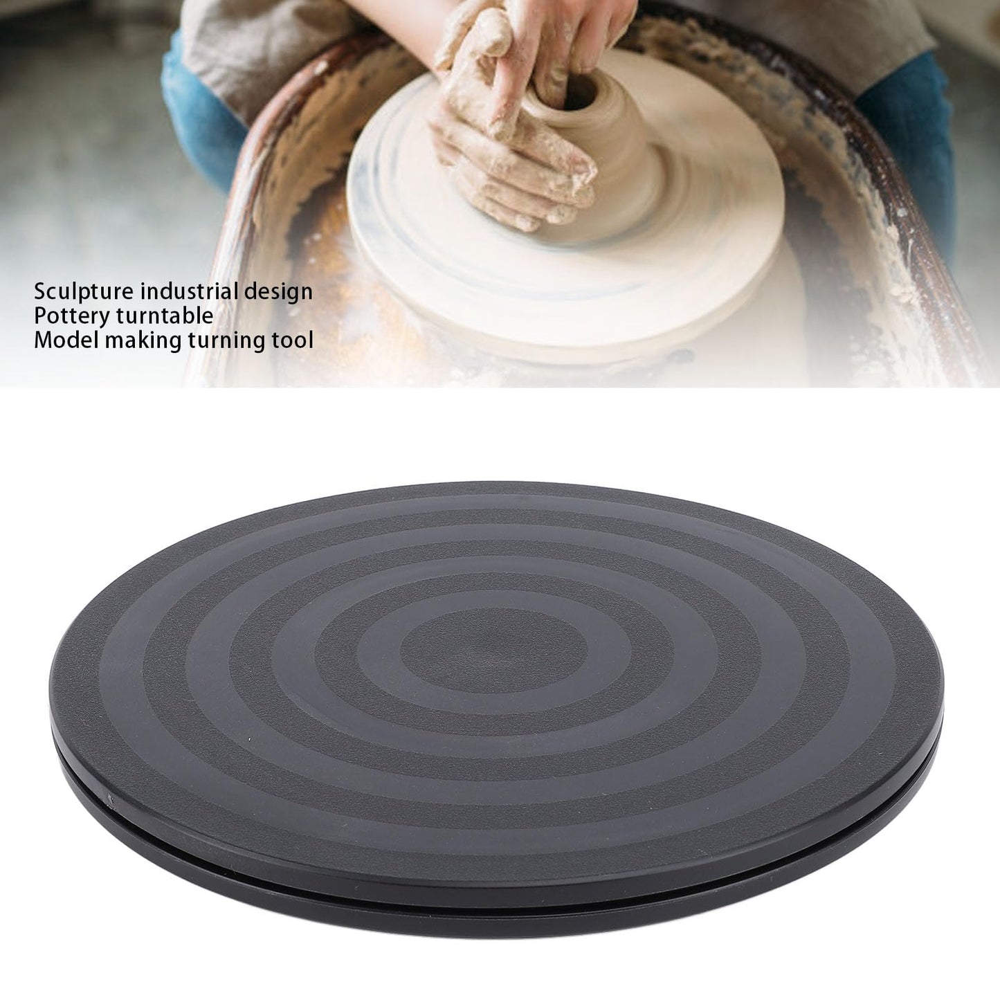 20cm Diameter Heavy Duty Rotating Swivel Stand Lazy Susan with Steel Ball Bearings for Model Base Rotating Plants Crafts Stand Monitor TV Monitors Potted Plants