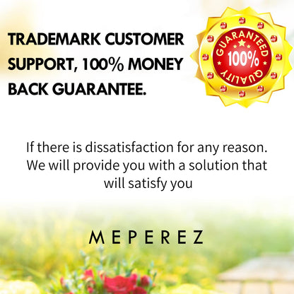 MEPEREZ Premium German-Made Pruning Shears – Ergonomic, Heavy-Duty Hand Pruners Designed for Precision Cutting of Plants; Ideal for Gardeners and Individuals with Arthritis or Reduced Hand Strength