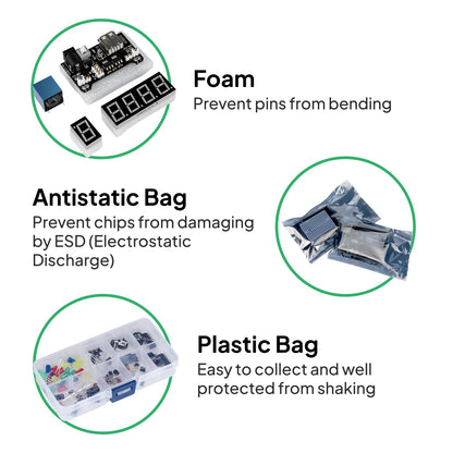 ELEGOO UNO R3 Project Most Complete Starter Kit with Tutorial Compatible with Arduino IDE (200+ Components)