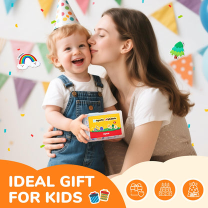 JoyCat Fridge Magnets for Toddlers & Kids – 26 Cute A-Z Objects, Large Magnetic Refrigerator Toys, Fun Educational Learning Gifts for Girls and Boys 2 3 4 5 Years Old