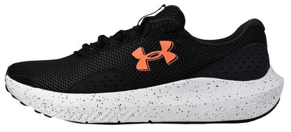 Under Armour Men's Charged Surge 4, (004) Black/Anthracite/Ares Red, 10.5, US