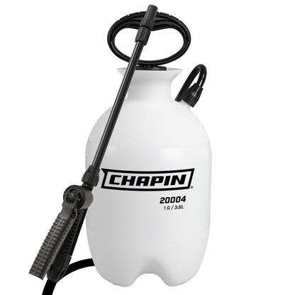 Chapin 20004 Pump Sprayer, 1-Gallon SureSpray Translucent Tank with an Easy Fill Funnel-Top Opening, Adjustable Cone Nozzle & 34" Long Reach Hose, Used for Fertilizer, Pesticides, Weeds & Pests