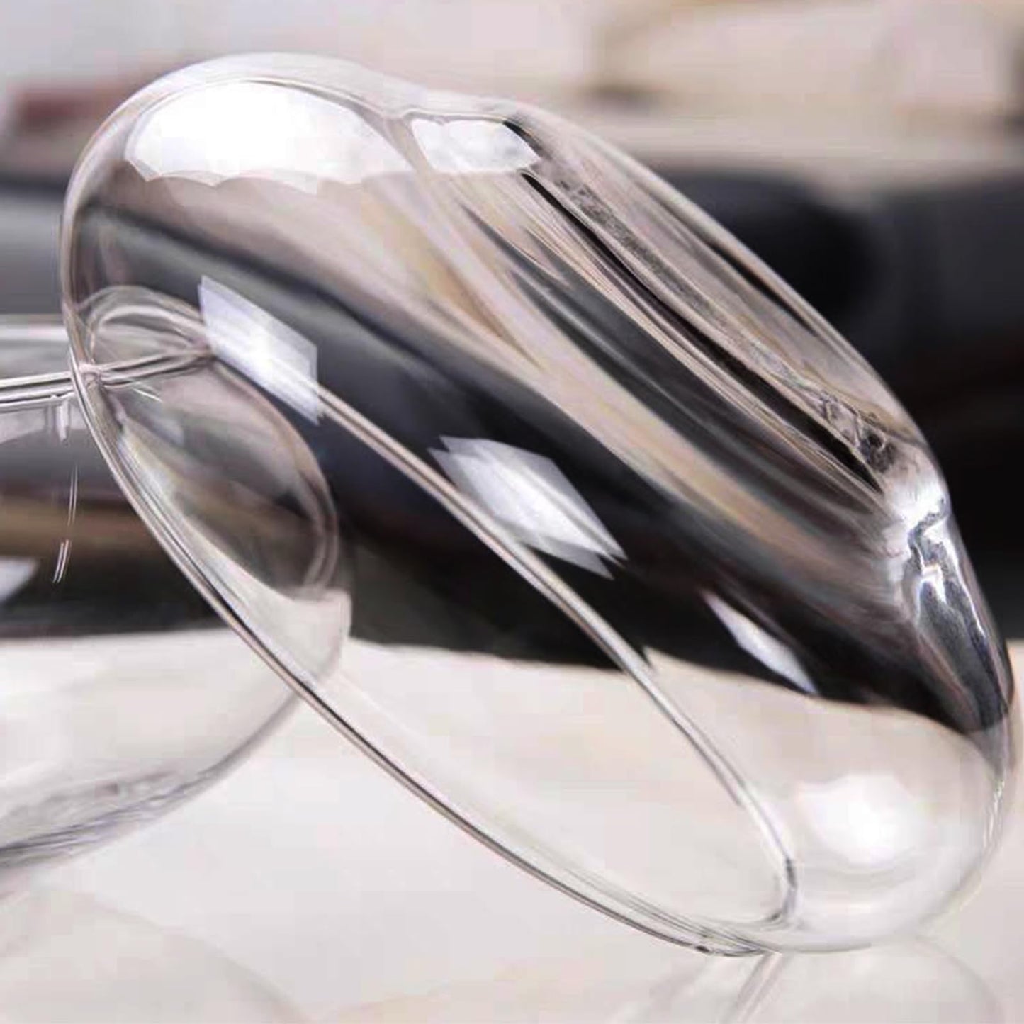 Lotus Bowl Planter Glass Lotus Bowls for Planting in Water Indoors Bonsai Pots No Drainage Hole Hydroponic Aquatic Plants Terrarium Fish Bowls Large