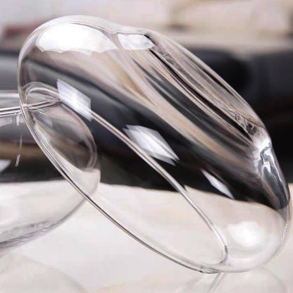 Lotus Bowl Planter Glass Lotus Bowls for Planting in Water Indoors Bonsai Pots No Drainage Hole Hydroponic Aquatic Plants Terrarium Fish Bowls Large
