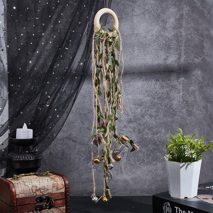 FREEBLOSS 3 Set DIY Witch Bells Kit Witch Bells for Door Knob