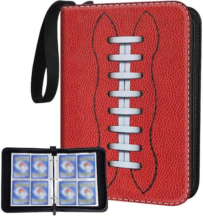 Basketball Card Binder Holder 480 Pockets with 60 Removable Sleeves, Portable Sports Trading Cards Binder Album Collector Organizer Protectors with Zipper,Waterproof