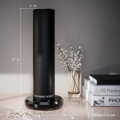 The Magic Scent Diffuser, Scent Air Machine for Home & Hotels, HVAC or Portable Nebulizing Diffuser - Large Room Waterless Aroma Machine - Aroma Oil Included