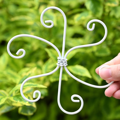 YOHSNOR 5PCS Monstera Plant Support Hook - 5.5x5.5 inch Premium Indoor Stem Stabilizer for Monstera & Fishbone Cactus, Durable,Easy Installation, Gentle Protection for Healthy Plant Growth