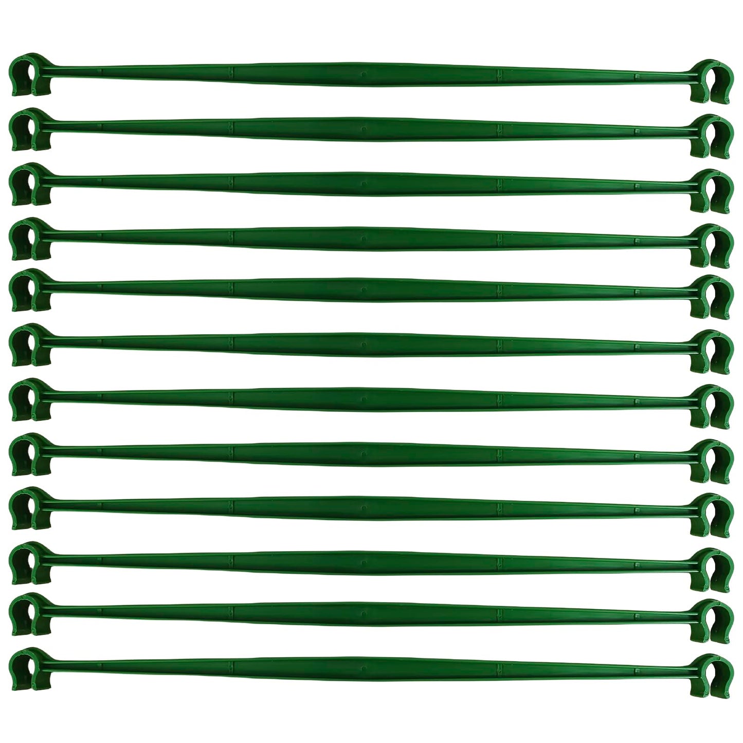 36PCS Plant Stake Arms for Tomato Cage，Expandable 11.8" Plant Supports Trellis Connector Clips for 11mm Garden Plants Stakes Stand Outdoor/Indoor