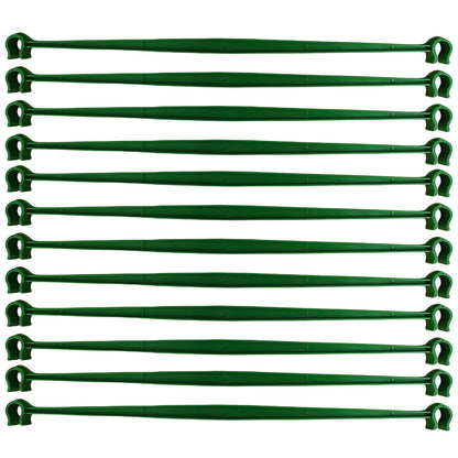 60PCS Plant Stake Arms for Tomato Cage，Expandable 11.8" Plant Supports Trellis Connector Clips for 11mm Garden Plants Stakes Stand Outdoor/Indoor