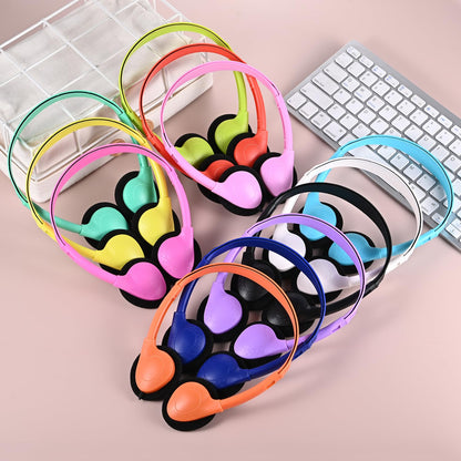 CN-Outlet 100 Pack Classroom Headphones Bulk for Kids School Class Set Headsets for Students Teens Toddler Children and Adults, Wholesale Wired Earphones-Upgrade 10 Mixed Colors