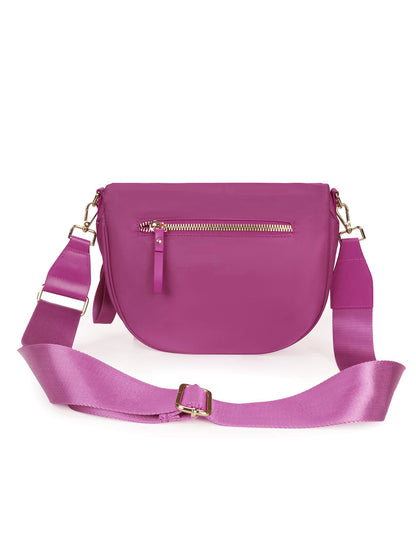 Spacious Nylon Crossbody Bag Bum Bag Handbags Wallets Purses Trendy Shoulder Bag for Women