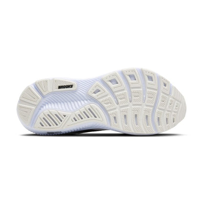 Brooks Women’s Ghost 17 Neutral Running Shoe - White/Black/Rose Gold - 7.5 Wide