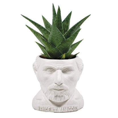 The Unemployed Philosophers Guild Vincent Van Gogh Bust Ceramic Planter
