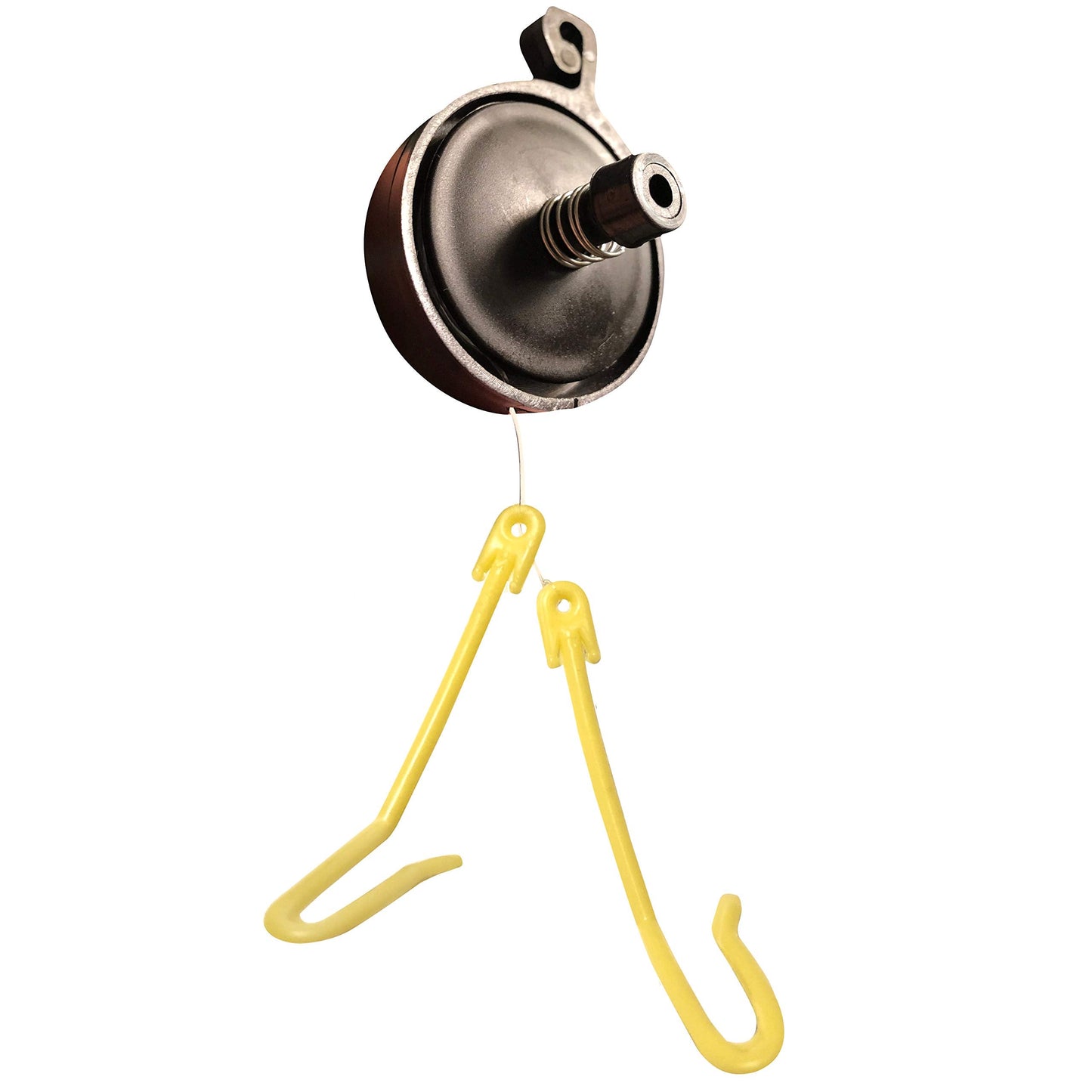 Plant Yoyo Hangers - 12 Pack - 2 Hooks - Plant Support for Stems & Branches with Heavy Buds, Colas, Flowers, Fruits & Vegetables - Great for Grow Tent, Grow Room, and Garden