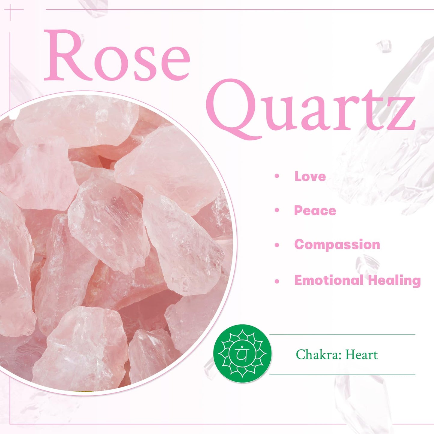 mookaitedecor Rose Quartz Pyramid Healing Crystal Stone Energy Generator with 4 Spiral Copper Points for Reiki Balancing Meditation, Rose Gold Plated