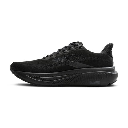 Brooks Men’s Ghost 17 Neutral Running Shoe - Black/Black/Ebony - 7 X-Wide