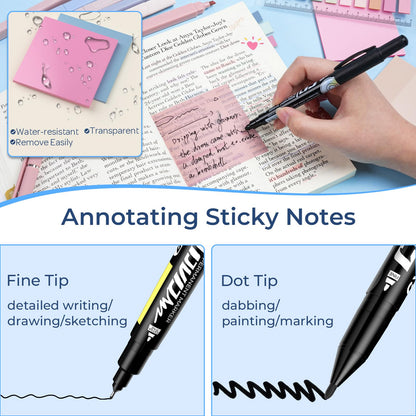 Nicpro 50PCS Cute Spiral Notebook Stationary Set For Women, Bible Journal Set, 3PCS A5 Spiral Notebook, Gel Pens, Sticky Notes & Tabs, Gift Box, Mechanical Pencils for Study Aesthetic School Supplies