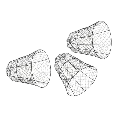 Garden Chicken Wire Cloche 10 Pack Garden Cloches for Plants Wire Plant Protectors from Animals Bell Shape Design Hook on the Top Thickened Iron Construction for Seedlings Shrubs Protection