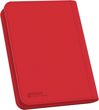 Ultimate Guard Zipfolio 160 – 8 Pocket Xenoskin Red