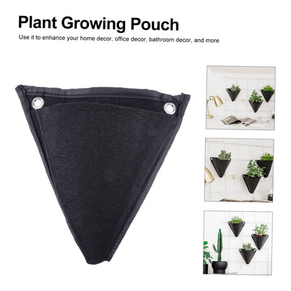 Yardenfun 2Pcs Hanging Strawberry Planter Growing Pockets Durable Plant Grow for Indoor and Outdoor Gardening for Growing Fresh Strawberries and Other Plants